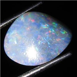 4.35ct Australian Black Opal Doublet Full Fire (GEM-36011)