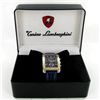 Image 3 : Lamborghini Swiss Tank Style 18k/SS Watch (WAT-316)