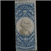 Image 1 : 1870s US Revenue Stamp 30c Used Error (STM-1417)