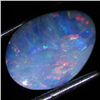 5.73ct Australian Black Opal Doublet Full Fire (GEM-35917)