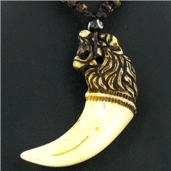 Tibet Bone Agate Bead Choker Necklace (JEW-3286)