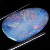 3.32ct Australian Black Opal Doublet Full Fire (GEM-35873)
