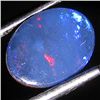 1.14ct Australian Black Opal Doublet Full Fire (GEM-35831)