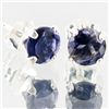 Image 2 : 3.19twc Iolite Sterling Earrings (JEW-2663)