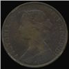 1862 British Victoria Halfpenny XF/VF (COI-7249)