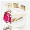 Image 2 : 43.04twc Mozambique Ruby Sterling Ring (JEW-2722)