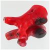51ct Red Coral Freeform (MIN-000629)