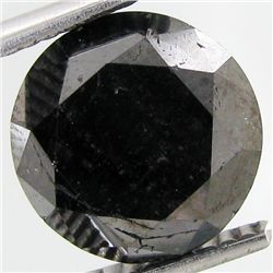 4.90ct Clean Black Diamond Oval (GEM-31087)