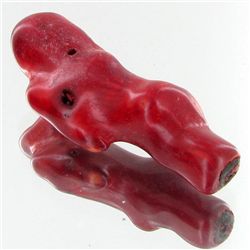 63.4ct Red Coral Freeform (MIN-000660)