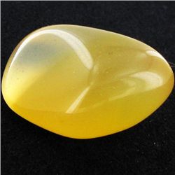 23.25ct Yellow Opal Freeform Cabochon (GEM-34233)