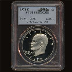 1978S IKE Dollar Coin Proof PCGS PR69 (COI-1596)