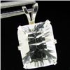 3.21twc White Quartz Sterling Pendant (JEW-2638)