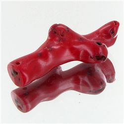 48ct Red Coral Freeform (MIN-000619)