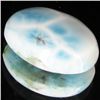 27.60ct Rare Carribean Larimar Cabochon (GEM-31979)