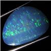 4.15ct Australian Black Opal Doublet Full Fire (GEM-36455)
