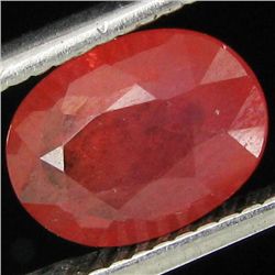 1.78ct Clean Padparadsha Sapphire Oval (GEM-9582I)