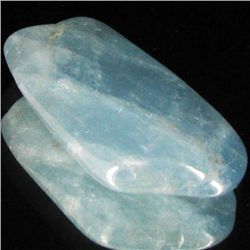 27.05ct Strong Blue Freeform Aquamarine Cabochon (GEM-33741)
