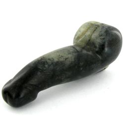 Antique Chinese Hongsan Jade Pendant (ANT-1653)