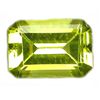 Image 1 : 0.89ct Octagon Top AAA Lemon Yellow Peridot VVS (GEM-10371)