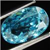 3.78ct  Hi-End Seafoam Blue Zircon Cambodia (GEM-35193)