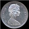 1965 Canada $1 MS63 Lg Beads Blunt 5 (COI-8305)