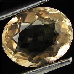 2.6ct Natural Imperial Topaz Oval (GEM-29810D)