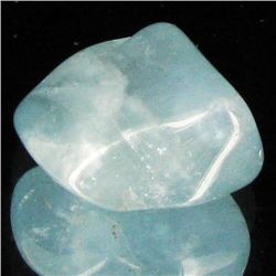 16.72ct Strong Blue Freeform Aquamarine Cabochon (GEM-33733)