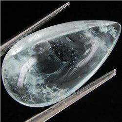 9.67ct Sky Blue Aquamarine Cabochon Pear (GEM-38949)