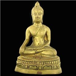 Vintage Thai Brass Buddha (ANT-1793)