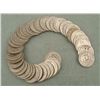 Image 2 : 1 Roll Mixed Early Date Washington Quarters 1934-1943