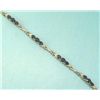 Image 1 : Blue Sapphire and Diamonds Bracelet