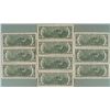 Image 2 : 10 UNC 1976 $2 Bills Notes G Mint Chicago