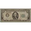 Image 1 : 1934C H19 Federal Reserve $100 Note Large G & 100 Nice