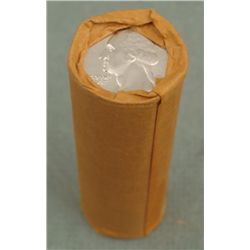 1964-D UNC Roll of Silver Quarters-Bank Wrapped