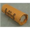 Image 2 : 1964-D UNC Roll of Silver Quarters-Bank Wrapped