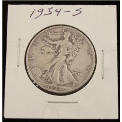 1934-S Nice Grade Walking Liberty Half Dollar
