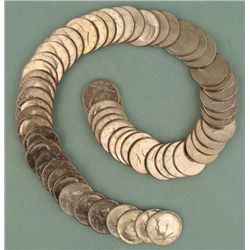 63 Mixed Date Kennedy Halves