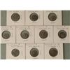 Image 1 : 10 Different Ancient Roman 4th Century A.D. Coins