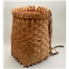 Image 1 : Large contemporary Indian woven basket with  carry straps approx. 2 feet tall and approx.  16” in di