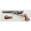 Image 2 : Italian-made copy of a Colt 1851 Navy  percussion revolver, .36 cal., 7-1/2” octagon  barrel, blue a