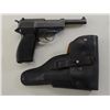 Image 1 : Walther Model P1 DA semi-auto pistol, 9mm  cal., 5” barrel, military parkerized slide  and barrel wi