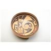 Image 1 : Older Hopi fired and painted bowl approx. 10”  in diameter in overall good condition  showing use an