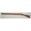 Image 2 : Spanish modern copy of a full stocked  flintlock rifle, .45 cal., 33” octagon  barrel, black finish,