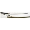 Image 1 : Reproduction Chinese copy of a Japanese  Katana sword in military scabbard approx. 43”  overall, bra