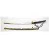 Image 2 : Reproduction Chinese copy of a Japanese  Katana sword in military scabbard approx. 43”  overall, bra