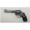 Image 1 : Smith & Wesson Model 586 DA revolver, .357  Magnum cal., 6” barrel, blue finish, Pachmayr  finger gr