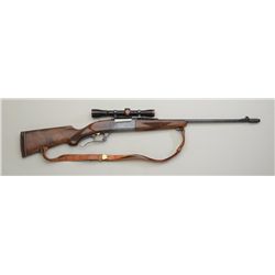 Savage Model 99 lever action rifle, .308 Win.  cal., 23” round barrel, blue finish,  checkered wood 