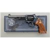 Image 1 : Smith & Wesson Model 14-4 DA revolver, .38  Special cal., 6” barrel, blue finish, target  hammer and