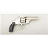 Image 1 : Smith & Wesson .38 DA top break second model  revolver, .38 cal., 3-1/4” barrel, old  re-nickel fini