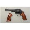 Image 2 : Smith & Wesson Model 19-6 DA revolver, .357  Magnum cal., 6” barrel, blue finish, custom  finger gro